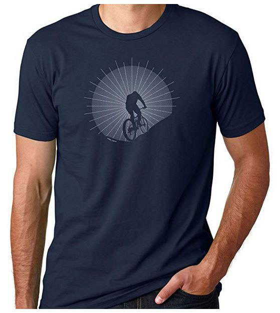 Gifts for mountain biker - Indigo Legend Mountain Bike T Shirt Men