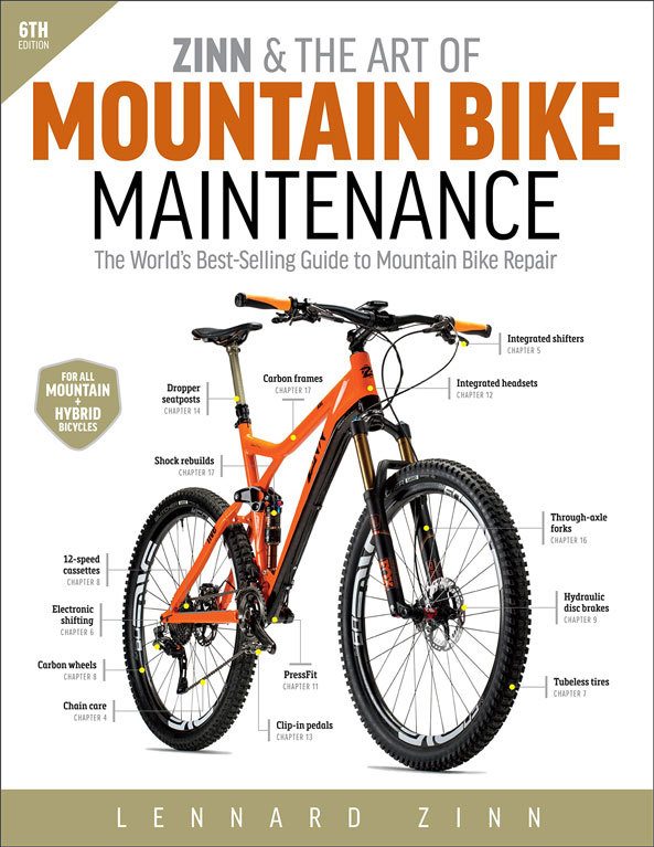 Gifts for mountain biker - Zinn & the Art of Mountain Bike Maintenance